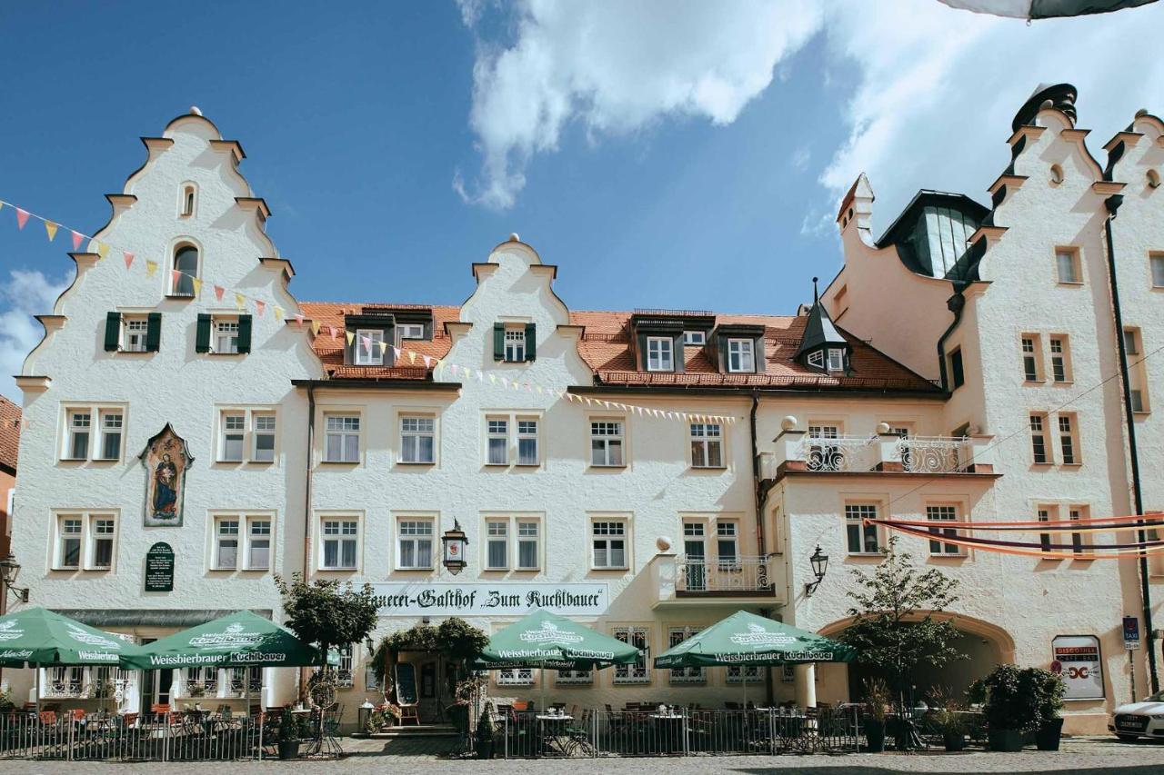 Brauereigasthof Zum Kuchlbauer Abensberg Eksteriør billede